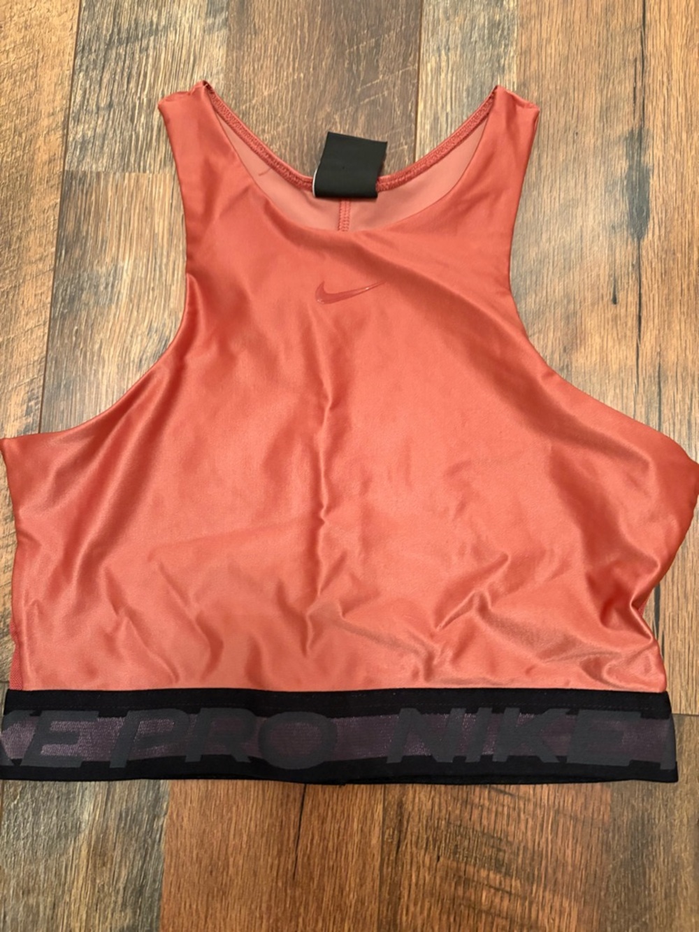 Nike Women's Rust High-Neck Sports Bra